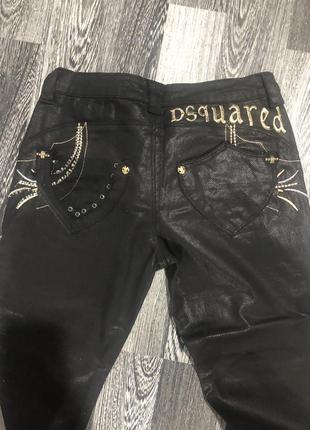 Женские джинсы фирменные черные 30 р3 фото
