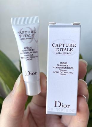 Крем для коррекции морщин dior capture totale