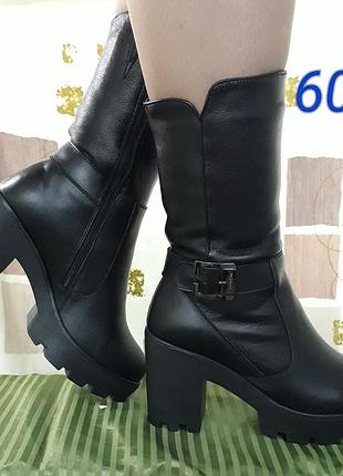 Сапоги женские кожаные р. 36, 37, 38, 39, 40