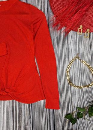 Красный тонкий свитер из вискозы topshop #18583 фото