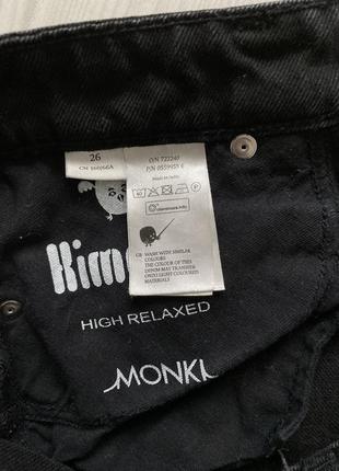 Мом джинси штани джинсы з вишивкою с вышивкой monki6 фото