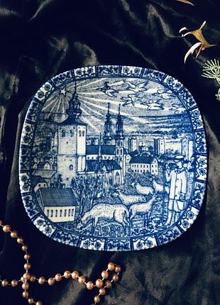 🔥 тарілка 🔥 колекційна вінтаж швеція порцеляна