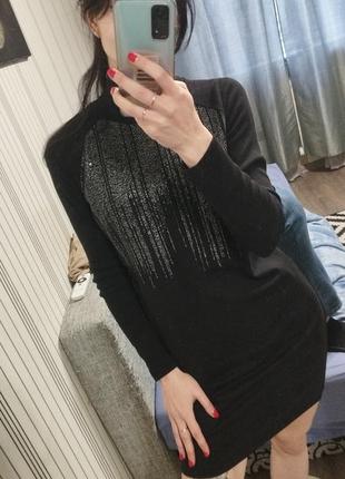 Женское платье,платье чёрное, женская одежда