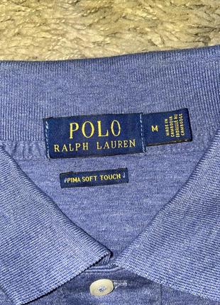 Футболка polo ralph lauren pima soft touch, оригінал, розмір м3 фото