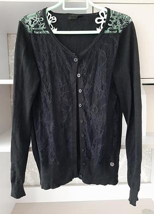 Кардиган з мереживом бренду guess, р. l