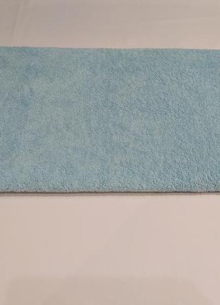 Рушник блакитний махровий,полотенце банне