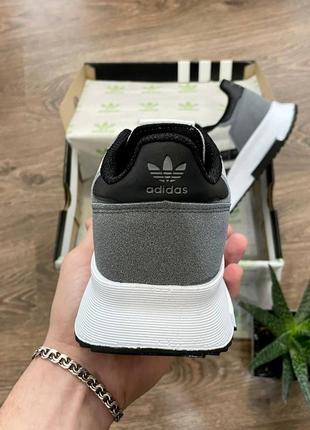 Чоловічі демісезонні сірі кросівки adidas 🆕 кросіви адідас на весну3 фото