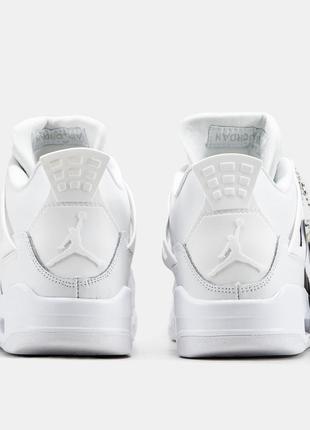 Кроссовки nike air jordan 4 white 6