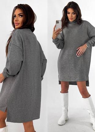 Супер стильное платье-туника свободного кроя