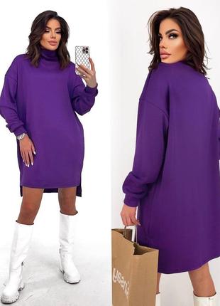 Супер стильное платье-туника свободного кроя