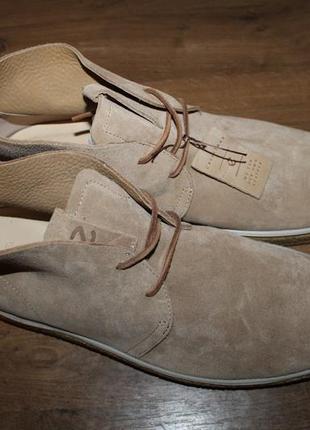 Шкіряні черевики ecco crepetray, 46 розмір6 фото