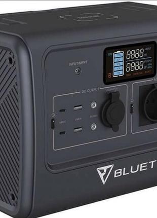 Остання!!!портативная зарядная станция bluetti poweroak eb70 portable power stat3 фото