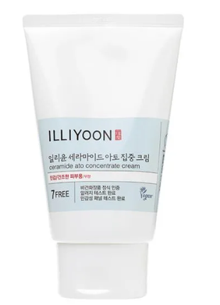 Защитный ато-крем для сухой и атопичной кожи с церамидами illiyoon ceramide ato concentrate cream