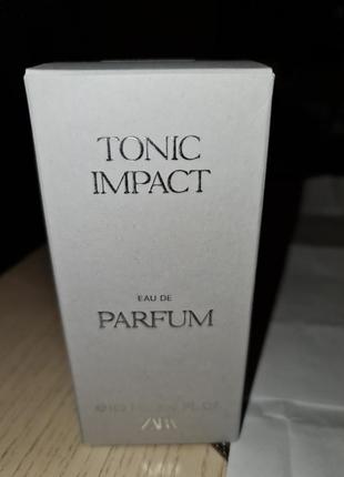 Zara tonic  impact 100ml edp4 фото