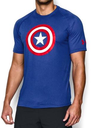 Футболка captain america under armour