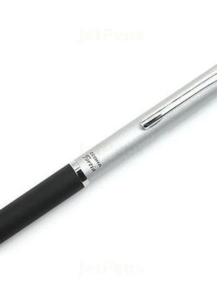 Шариковая ручка zebra fortia 300 ballpoint pen - 0.7 mm - silver body серебристая