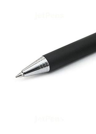 Кулькова ручка zebra fortia 300 ballpoint pen — 0.7 mm — silver body срібляста5 фото
