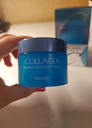 Зволожуючий крем для обличчя з колагеном enough collagen3 фото