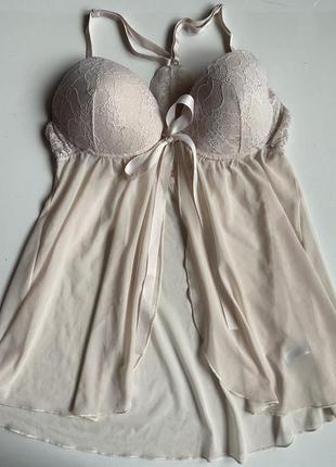 Пеньюар с чашками с нюансом 💙💛