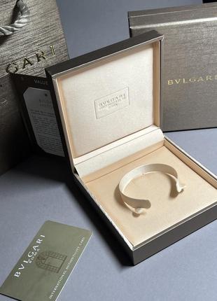 Коробочка для жорсткого браслета bulgari1 фото