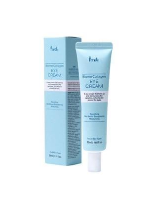 Коллагеновый крем для кожи вокруг глаз prreti biome collagen eye cream 30 мл1 фото