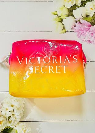 Косметичка victoria's secret серия bombshell paradise beauty bag1 фото