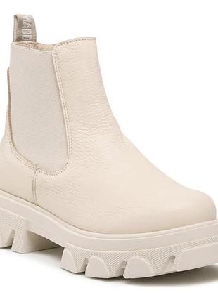 Кожаные ботинки steve madden