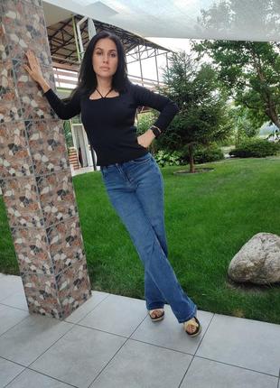 Женские джинсы wide leg