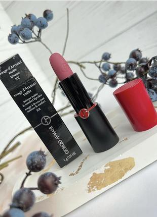 Помада giorgio armani rouge d'armani matte