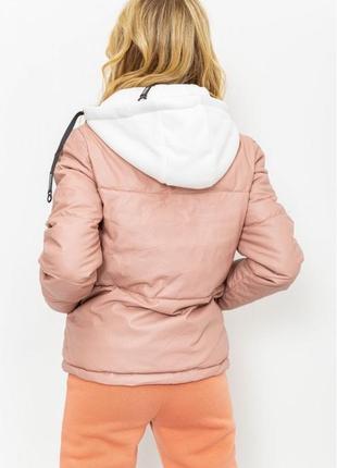 Жіноча курточка з екошкіри2 фото