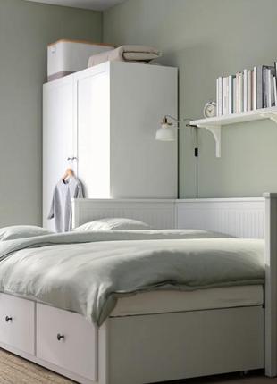 Кровать, ліжко, лежанка, кушетка з шухлядами 80х200 см, hemnes, ikea, 903.493.267 фото