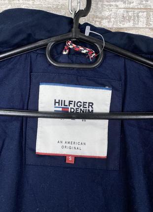 Мужская куртка tommy hilfiger ветровка стёганка9 фото