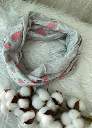 Шарф хомут снуд дитячий на два оберти