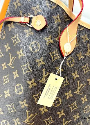 Шоппер в стиле louis vuitton с косметичкой4 фото