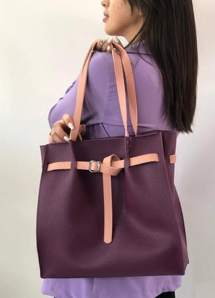 Стильний шопер сумка екошкіра