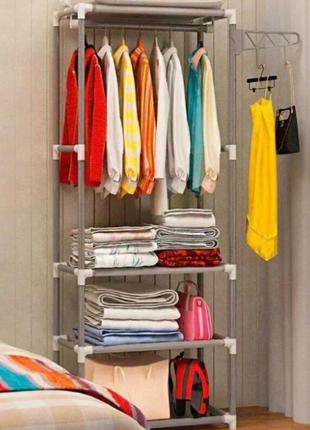 Підлогова вішалка для зберігання одягу new boxy coat rack відкритий шафа органайзер для одягу