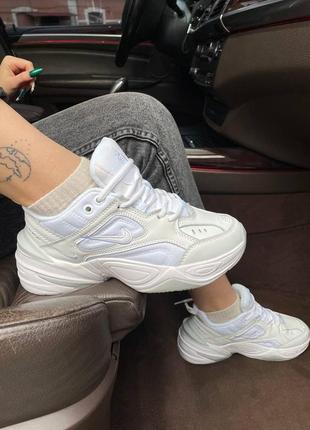 Nike m2k tekno white 1