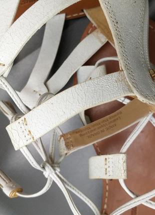Tommy bahama оригинал кожаные сандалии гладиаторы на шнуровке бренд из сша2 фото