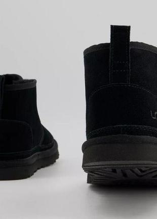 Ботинки теплые ugg neumel black8 фото