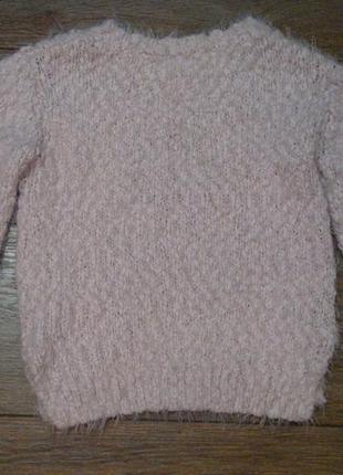 Красивый свитер травка  f&f 5-6 лет2 фото