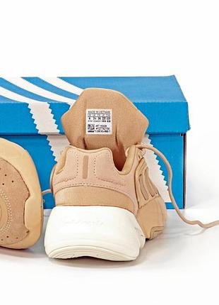 Мужские кроссовки adidas ozelia. цвет бежевый6 фото