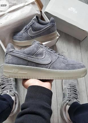 Замшевые кроссовки nike air force 1 low luxury suede6 фото