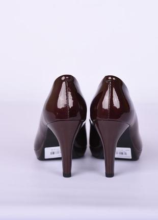 Туфлі жіночі лакові бордові caprice 9-22412-29_101355 фото