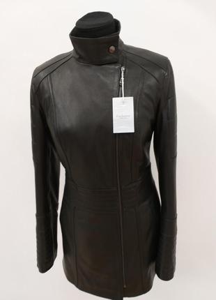 Куртка жіноча френч натур кожа1 фото