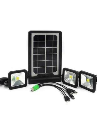Зарядная станция – фонарь на солнечной батарее solar cl-06a с функцией power bank