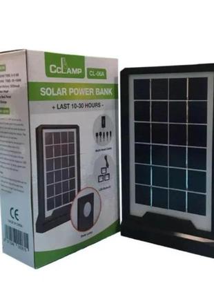 Зарядная станция – фонарь на солнечной батарее solar cl-06a с функцией power bank3 фото