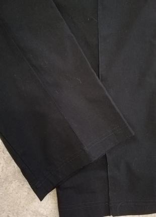 Классические чёрные брюки на высокую девушку, размер 60-62, 26 uk.7 фото