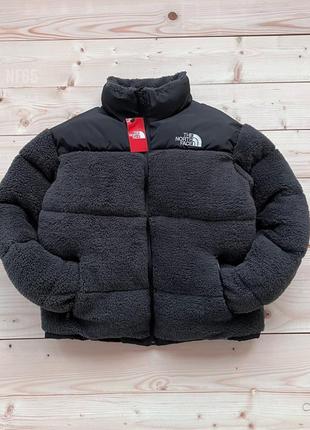 🧸плюшевый пуховик the north face 🧸