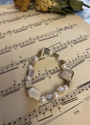 American vintage 🇺🇸. вінтажний браслет з перламутра.