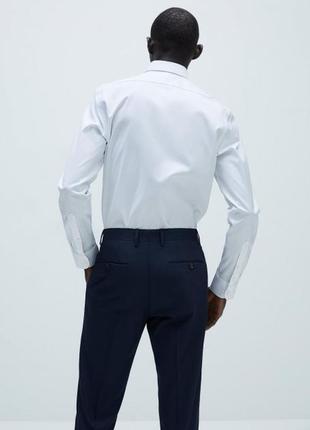 Брюки zara 1564-421 размер 40 темно-синие